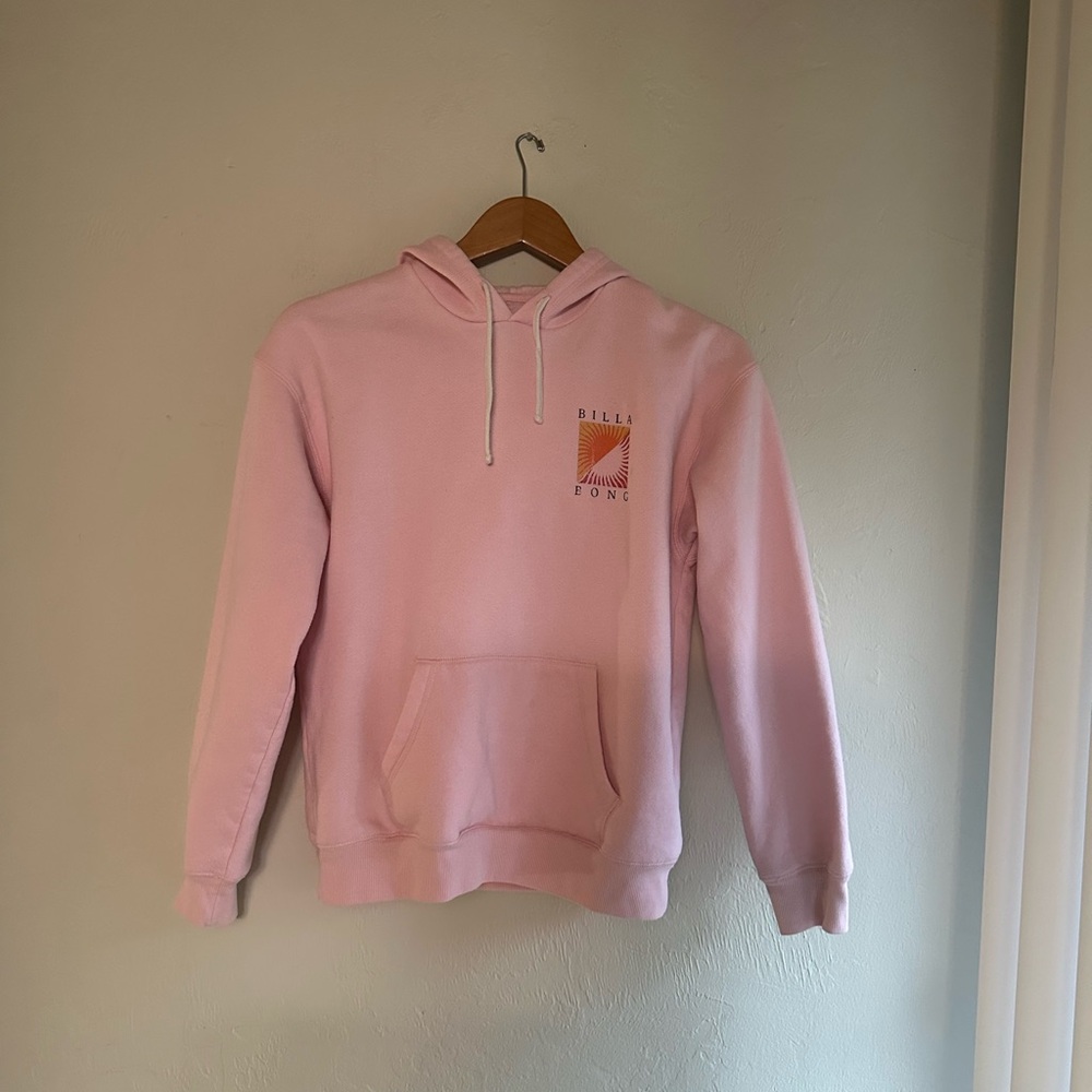 Billabong Soft Pink Fleece Hoodie